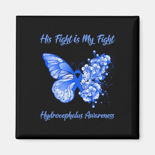 Sein Kampf ist mein Kampf gegen den Hydrocephalus Magnet (Vorne)
