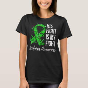 Sein Kampf ist mein Kampf gegen die Skoliose-Bewus T-Shirt