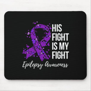 Sein Kampf ist mein Kampf gegen Epilepsie Bewussts Mousepad