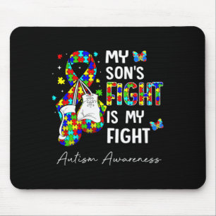 Sein Kampf ist mein Kampf gegen meinen Sohn Autism Mousepad