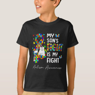Sein Kampf ist mein Kampf gegen meinen Sohn Autism T-Shirt
