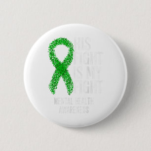 Sein Kampf ist mein Kampf gegen psychische Gesundh Button