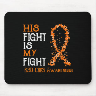 Sein Kampf ist mein Kampf gegen RSD CRPS Bewusstse Mousepad