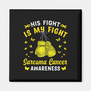 Sein Kampf ist mein Kampf gegen Sarcoma Krebs Bewu Magnet