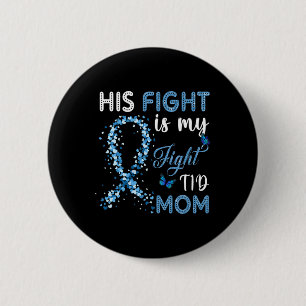 Sein Kampf ist mein Kampf gegen T1d Mama Diabetes Button