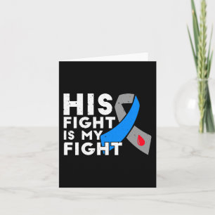 Sein Kampf ist mein Kampf gegen Typ 1 Diabetes Bew Karte