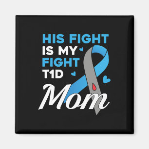 Sein Kampf ist mein Kampf gegen Typ 1 Diabetes T1d Magnet