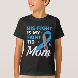 Sein Kampf ist mein Kampf gegen Typ 1 Diabetes T1d T-Shirt