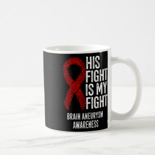 Sein Kampf ist mein Kampf Hirnaneurysma-Bewusstsei Kaffeetasse