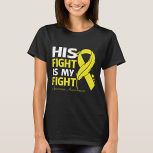 Sein Kampf ist mein Kampf SARCOMA AWARENESS Feed T-Shirt