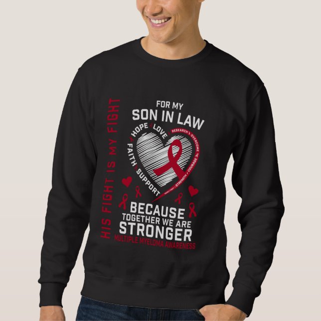 Sein Kampf ist mein Kampf Schwiegersohn Multiples  Sweatshirt (Vorderseite)