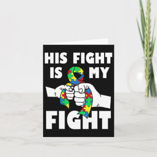 Sein Kampf ist mein Kampf um Inspiration Autismus  Karte