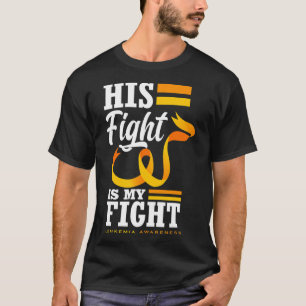 Sein Kampf ist mein Vater Son Husband Leukemia Awa T-Shirt