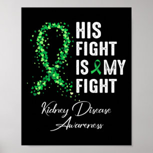 Sein Kampf ist meine Bekämpfung der grünen Ribbon- Poster