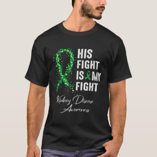 Sein Kampf ist meine Bekämpfung der grünen Ribbon- T-Shirt