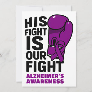Sein Kampf ist unser Kampf - Alzheimer's Bewusstse Einladung