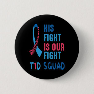 Sein Kampf ist unser Kampf Diabetes-Aufklärungstag Button