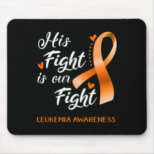 Sein Kampf ist unser Kampf gegen Leukämie-Bewussts Mousepad