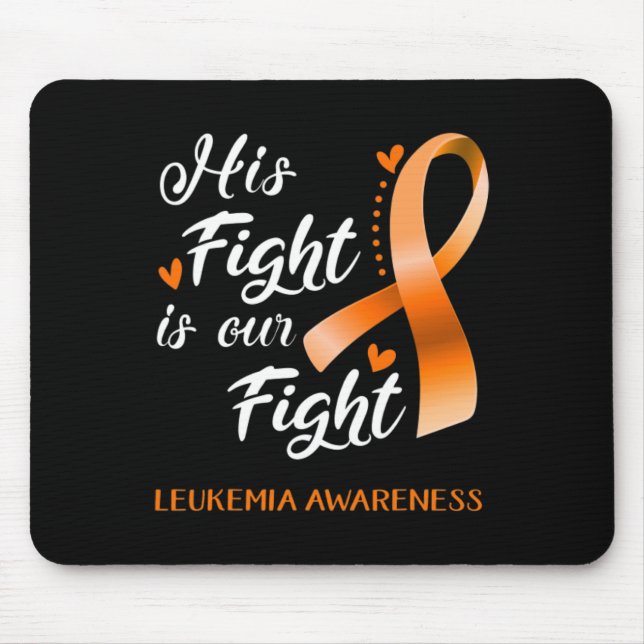Sein Kampf ist unser Kampf gegen Leukämie-Bewussts Mousepad (Vorne)