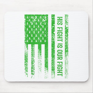 Sein Kampf ist unser Kampf gegen psychische Gesund Mousepad