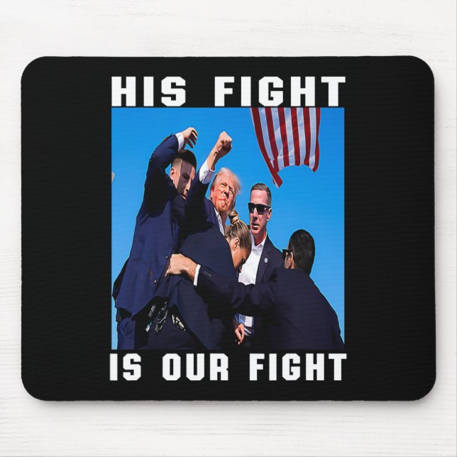 Sein Kampf ist unser Kampf Mousepad (Vorne)