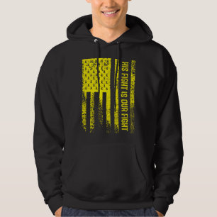 Sein Kampf ist unser Kampf Sarkom-Bewusstsein Hoodie