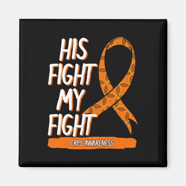 Sein Kampf mein Kampf Crps Bewusstsein Orange Ribb Magnet (Vorne)