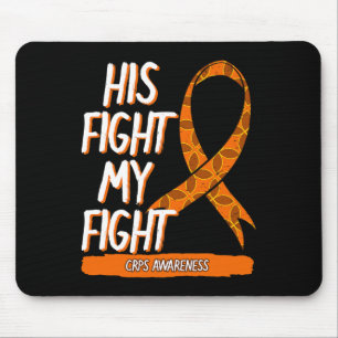 Sein Kampf mein Kampf Crps Bewusstsein Orange Ribb Mousepad