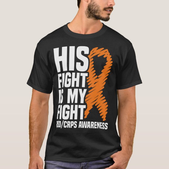 Sein Kampf Mein Kampf Orange Ribbon Rsdcrps Bewuss T-Shirt (Vorderseite)