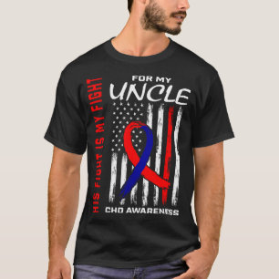 Sein Kampf Onkel Chd Bewusstsein Amerikanische Fla T-Shirt
