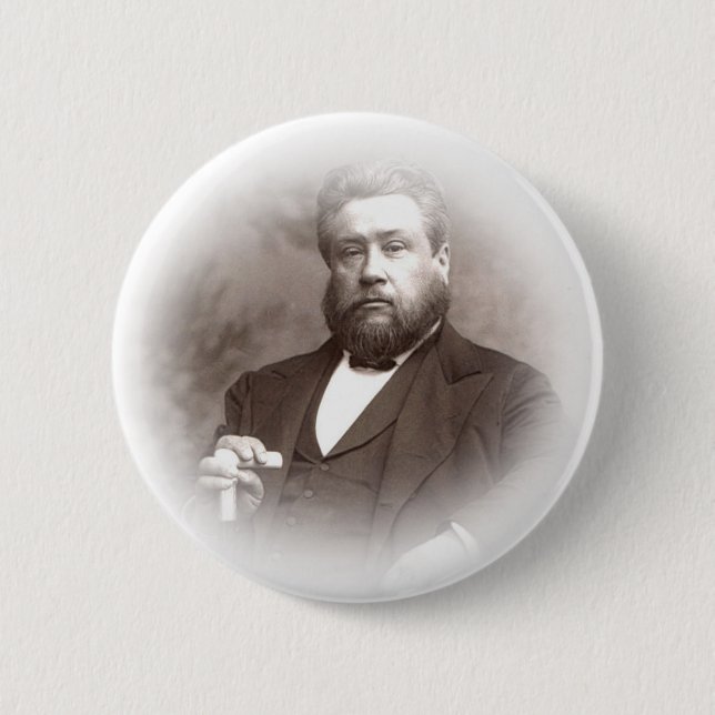 Sein Kredo war crucified. Christus Button (Vorderseite)