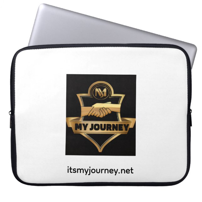 Sein Laptop Sleeve Meine Reise (Vorderseite)