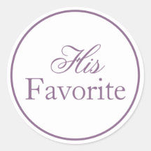 Sein Lieblingsticker für Hochzeit Lilac Lavender L