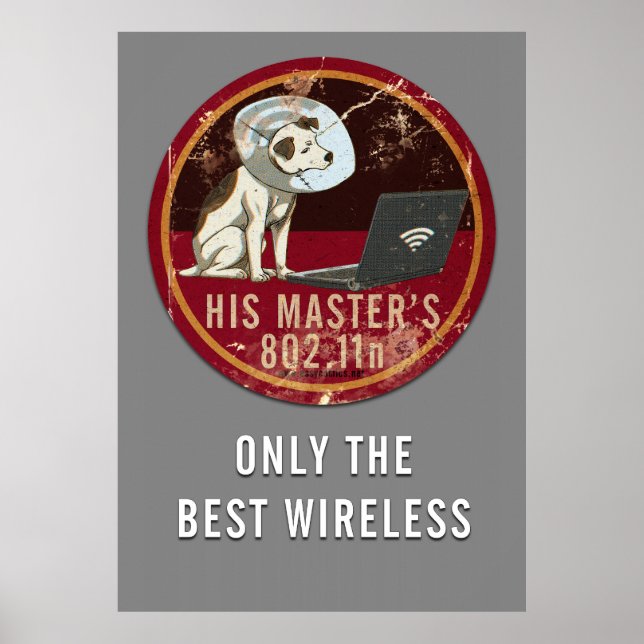 Sein Master ist 802,11n Poster (Vorne)