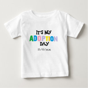 Sein mein Adoptionstag durch ozias Baby T-shirt