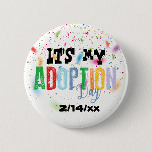 Sein mein Adoptionstag durch ozias Button