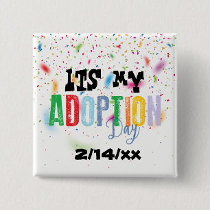 Sein mein Adoptionstag durch ozias Button