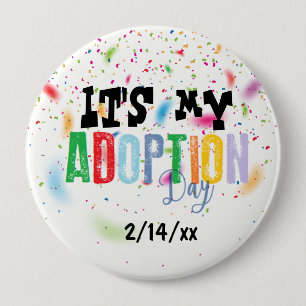 Sein mein Adoptionstag durch ozias Button