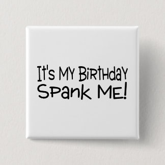 Sein mein Geburtstag verprügeln mich Button
