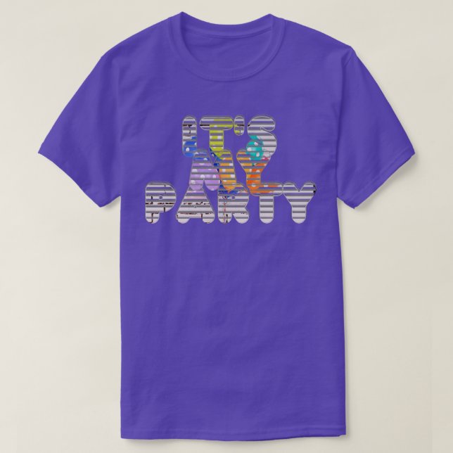 Sein mein Party T-Shirt (Design vorne)