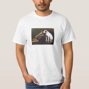 Sein Meister Voice Nipper Der Hund T-Shirt
