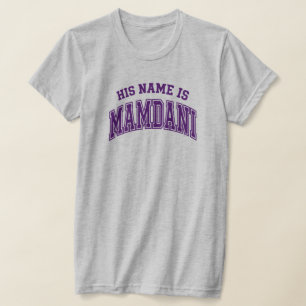 Sein Name ist Zohran Mamdani Meme New York Bürgerm T-Shirt