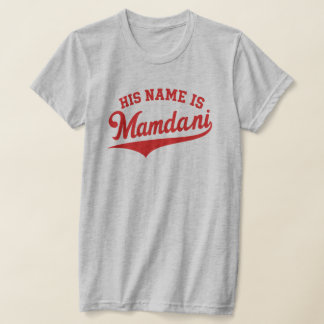 Sein Name ist Zohran Mamdani Meme New York Bürgerm T-Shirt