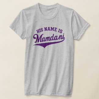 Sein Name ist Zohran Mamdani Meme New York Bürgerm T-Shirt