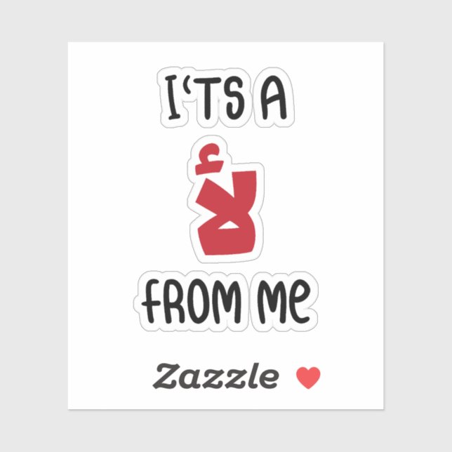 Sein Nein von mir in arabischen, sonnigen arabisch Aufkleber (Blatt)