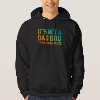 Sein nicht-Vater-Bod-Pickleball-Player Dink It Pic Hoodie