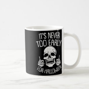 Sein nie zu früh für Halloween Lazy Halloween C Kaffeetasse