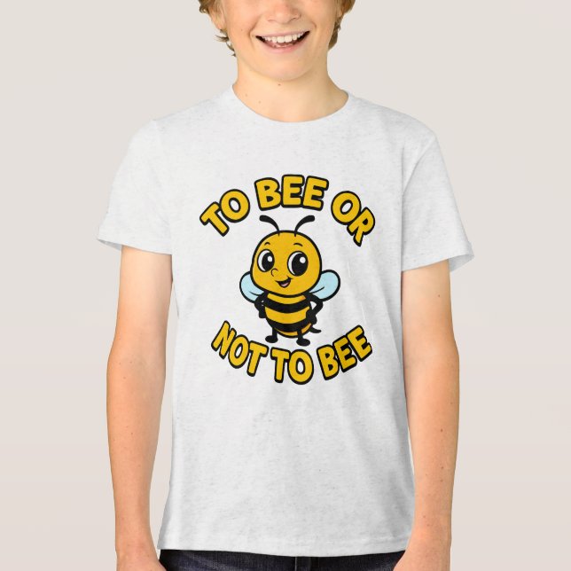 Sein oder nicht sein Tri-Blend shirt (Vorderseite)