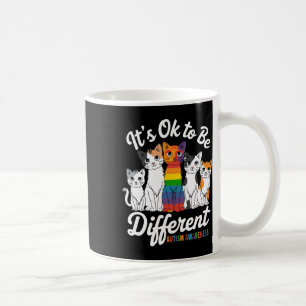 Sein Ok, ein anderes Cat Puzzle Niedlich Autismus Kaffeetasse