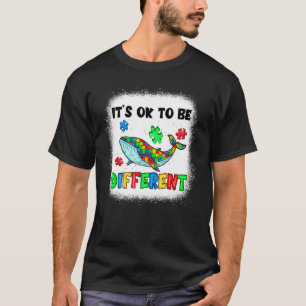 Sein Ok, eine andere Akzeptanz des Autismus zu sei T-Shirt